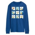 thumbnail image 1 of Mickey & Friends - Donald Duck Grid - Men's Long Sleeve T-Shirt, 1 of 5