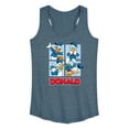 thumbnail image 1 of Mickey & Friends - Donald Duck Grid - Women's Racerback Tank Top, 1 of 5