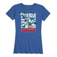 thumbnail image 1 of Mickey & Friends - Donald Duck Grid - Women's Short Sleeve Graphic T-Shirt, 1 of 5