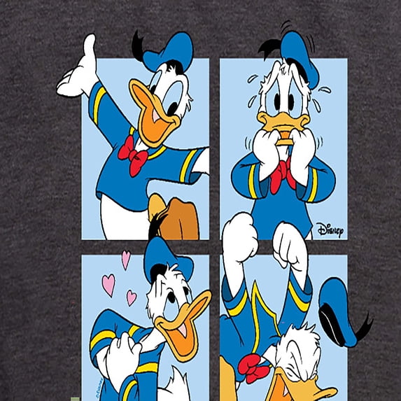 Mickey & Friends - Donald Duck Grid - Women's Short Sleeve Graphic T-Shirt