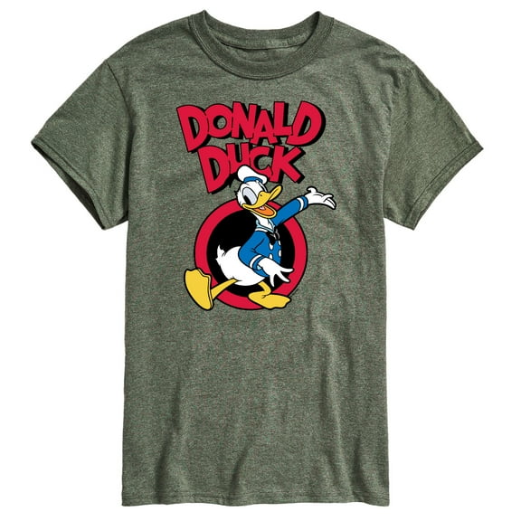 Mickey & Friends - Donald Duck - Men's Short Sleeve Graphic T-Shirt
