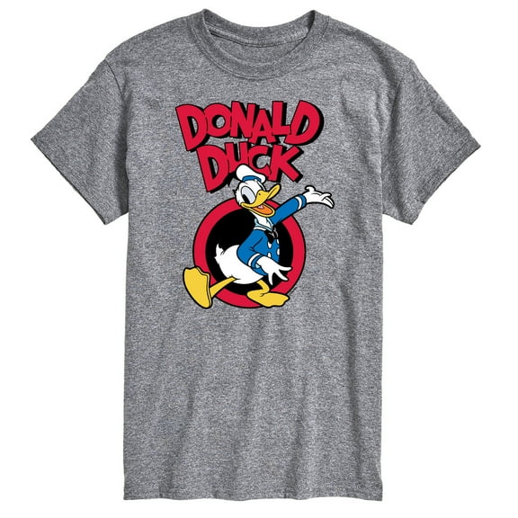 Mickey & Friends - Donald Duck - Men's Short Sleeve Graphic T-Shirt