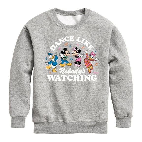 Disney - Mickey & Friends - Donald Duck, Minnie, Mickey, & Daisy - Dance Like Nobody's Watching - Toddler And Youth Long Sleeve Graphic T-Shirt