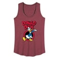 thumbnail image 1 of Mickey & Friends - Donald Duck - Women's Racerback Tank Top, 1 of 5