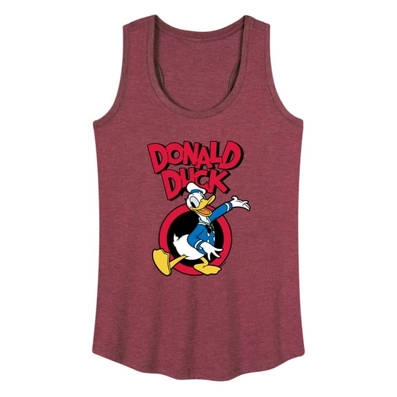 Mickey & Friends - Donald Duck - Women's Racerback Tank Top