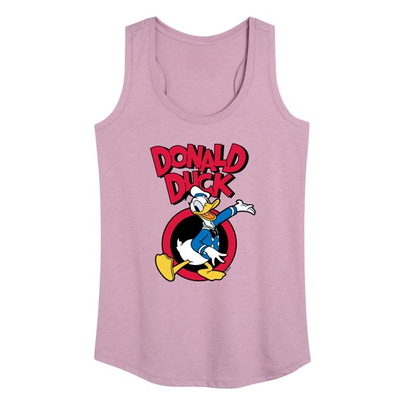 Mickey & Friends - Donald Duck - Women's Racerback Tank Top