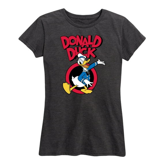 Mickey & Friends - Donald Duck - Women's Short Sleeve Graphic T-Shirt