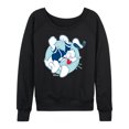 thumbnail image 1 of Mickey & Friends - Donald Duck's Temper Tantrum - Women's Lightweight French Terry Long Sleeve Shirt, 1 of 5