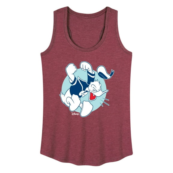 Mickey & Friends - Donald Duck's Temper Tantrum - Women's Racerback Tank Top