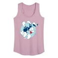 thumbnail image 1 of Mickey & Friends - Donald Duck's Temper Tantrum - Women's Racerback Tank Top, 1 of 5