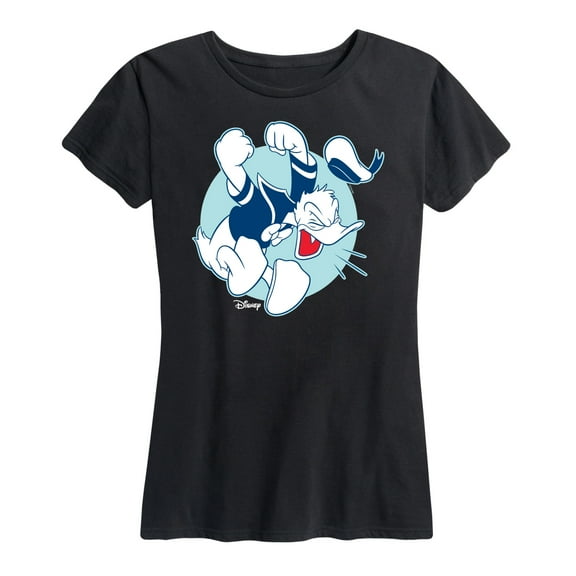 Mickey & Friends - Donald Duck's Temper Tantrum - Women's Short Sleeve Graphic T-Shirt