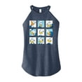 thumbnail image 1 of Mickey & Friends - Donald Grid - Juniors High Neck Tank Top, 1 of 4