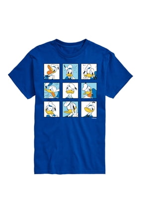 Mickey & Friends - Donald Grid - Men's Short Sleeve Graphic T-Shirt