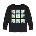 thumbnail image 1 of Mickey & Friends - Donald Grid - Toddler And Youth Long Sleeve Graphic T-Shirt, 1 of 5