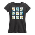 thumbnail image 1 of Mickey & Friends - Donald Grid - Women's Short Sleeve Graphic T-Shirt, 1 of 5