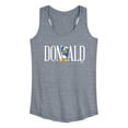 thumbnail image 1 of Mickey & Friends - Donald - Women's Racerback Tank Top, 1 of 5