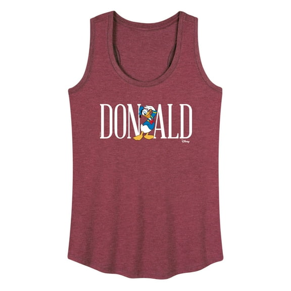 Mickey & Friends - Donald - Women's Racerback Tank Top