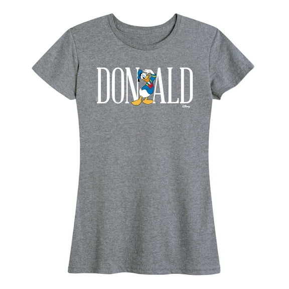Mickey & Friends - Donald - Women's Short Sleeve Graphic T-Shirt