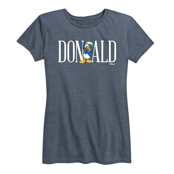 Mickey & Friends - Donald - Women's Short Sleeve Graphic T-Shirt