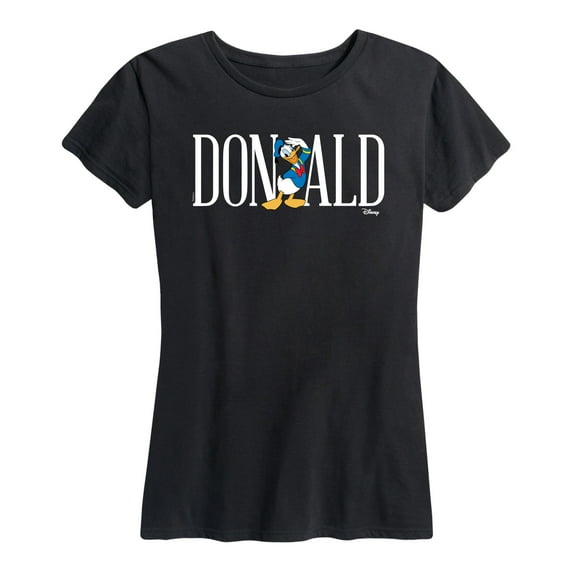 Mickey & Friends - Donald - Women's Short Sleeve Graphic T-Shirt