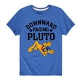 thumbnail image 1 of Mickey & Friends - Downward Facing Pluto - Toddler And Youth Short Sleeve Graphic T-Shirt, 1 of 5