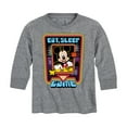 thumbnail image 1 of Mickey & Friends - Eat, Sleep, Game - Toddler And Youth Long Sleeve Graphic T-Shirt, 1 of 5