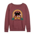 thumbnail image 1 of Mickey & Friends - Explore Together Rainbow - Women's Lightweight French Terry Long Sleeve Shirt, 1 of 5