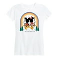 thumbnail image 1 of Mickey & Friends - Explore Together Rainbow - Women's Short Sleeve Graphic T-Shirt, 1 of 5