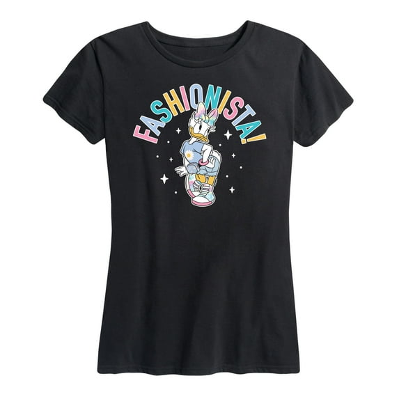 Mickey & Friends - Fashionista - Women's Short Sleeve Graphic T-Shirt