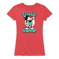 thumbnail image 1 of Mickey & Friends - Feelin' Good - Women's Short Sleeve Graphic T-Shirt, 1 of 5