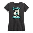 thumbnail image 1 of Mickey & Friends - Feelin' Good - Women's Short Sleeve Graphic T-Shirt, 1 of 5