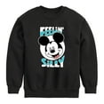 thumbnail image 1 of Mickey & Friends - Feelin Silly - Youth Crewneck Fleece Sweatshirt, 1 of 5
