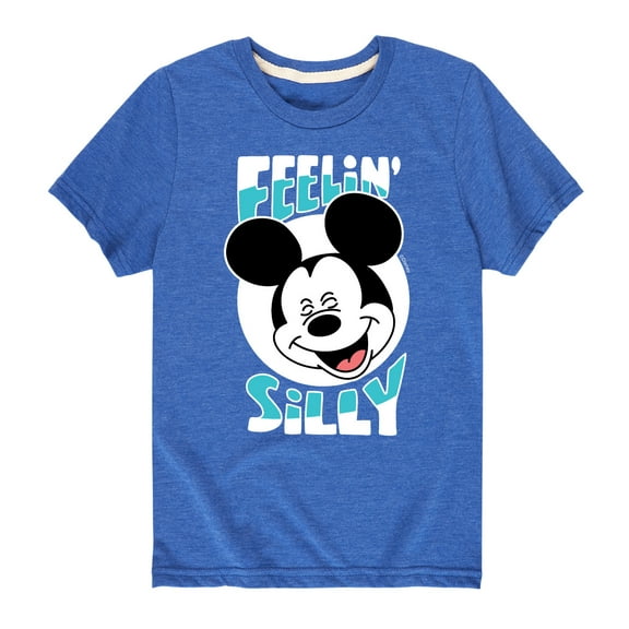 Mickey & Friends - Feelin' Silly - Youth Short Sleeve Graphic T-Shirt