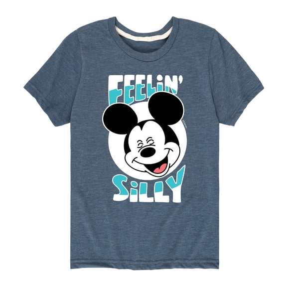 Mickey & Friends - Feelin' Silly - Youth Short Sleeve Graphic T-Shirt