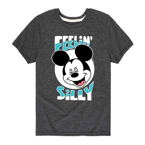 Mickey & Friends - Feelin' Silly - Youth Short Sleeve Graphic T-Shirt