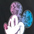 thumbnail image 1 of Mickey & Friends - Floral Gradient Mickey - Women's Short Sleeve Graphic T-Shirt, 1 of 4