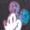 thumbnail image 1 of Mickey & Friends - Floral Gradient Mickey - Women's Short Sleeve Graphic T-Shirt, 1 of 4