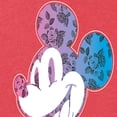 thumbnail image 1 of Mickey & Friends - Floral Gradient Mickey - Women's Short Sleeve Graphic T-Shirt, 1 of 4