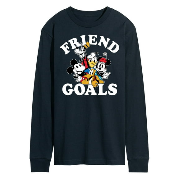 Mickey & Friends - Friend Goals - Men's Long Sleeve T-Shirt