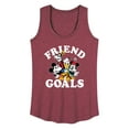 thumbnail image 1 of Mickey & Friends - Friend Goals - Women's Racerback Tank Top, 1 of 5