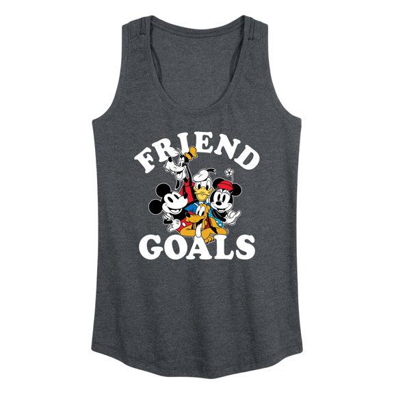 Mickey & Friends - Friend Goals - Women's Racerback Tank Top