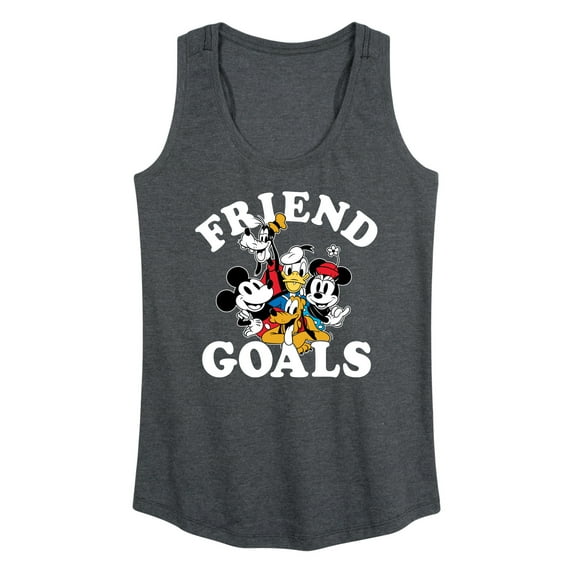 Mickey & Friends - Friend Goals - Women's Racerback Tank Top