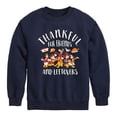 thumbnail image 1 of Mickey & Friends - Friends And Leftovers - Toddler and Youth Crewneck Fleece Sweatshirt, 1 of 4