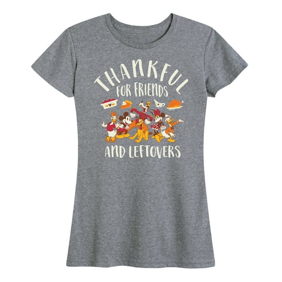 Mickey & Friends - Friends And Leftovers - Women's Short Sleeve Graphic T-Shirt