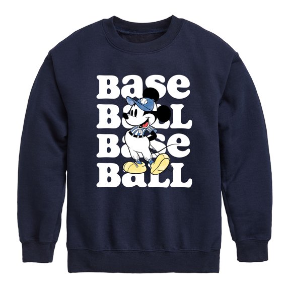 Mickey & Friends - Future GOAT in Training (Mickey) - Toddler And Youth Crewneck Fleece Sweatshirt