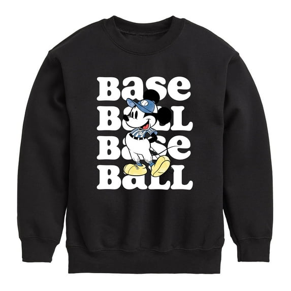 Mickey & Friends - Future GOAT in Training (Mickey) - Toddler And Youth Crewneck Fleece Sweatshirt