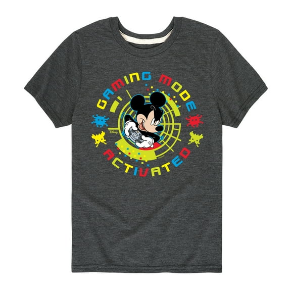 Mickey & Friends - Gaming Mode Activated - Toddler And Youth Short Sleeve Graphic T-Shirt