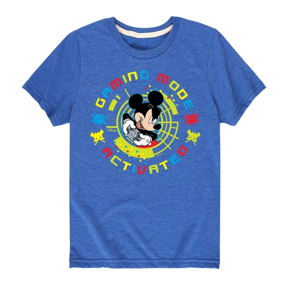Mickey & Friends - Gaming Mode Activated - Toddler And Youth Short Sleeve Graphic T-Shirt