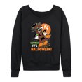 thumbnail image 1 of Mickey & Friends - Gawrsh It's Halloween - Women's Lightweight French Terry Long Sleeve Shirt, 1 of 5
