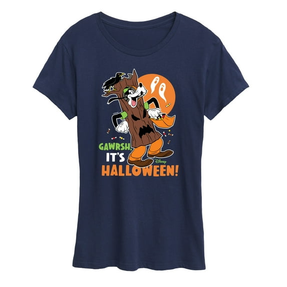 Mickey & Friends - Gawrsh It's Halloween - Women's Short Sleeve Graphic T-Shirt